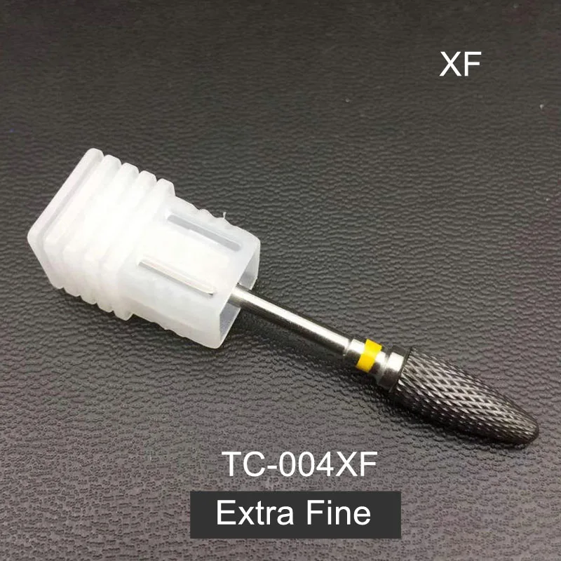 TC-004XF RIKONKA 1 шт. керамические сверла для ногтей роторные электрические сверлильные головки резаки для прибор для маникюра, педикюра аксессуары для ногтей инструмент - Цвет: TC-004XF