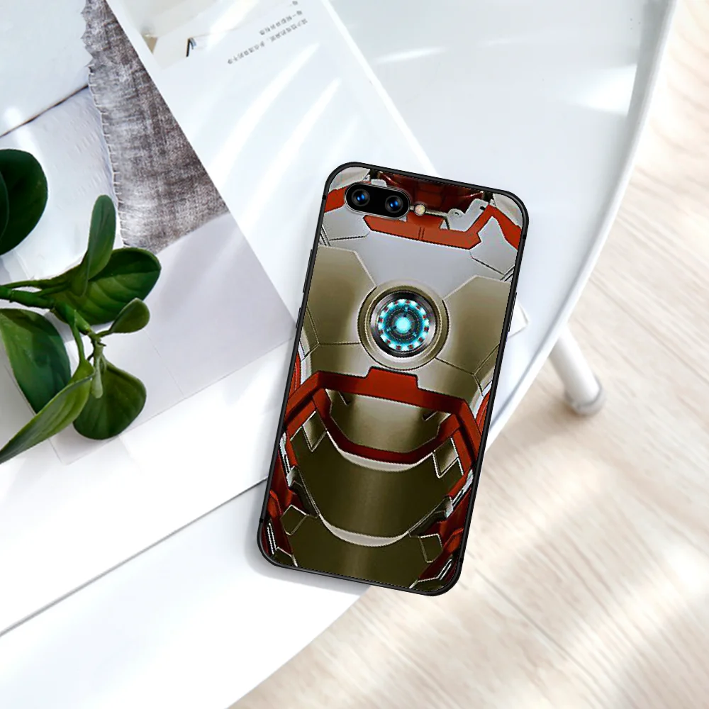 

Superhero Irons Man Movie Phone Case For Huawei Honor 6A 7A 7C 8 8A 8X 9 9X 10 10i 20 Lite Pro Play black Cover Painting Funda