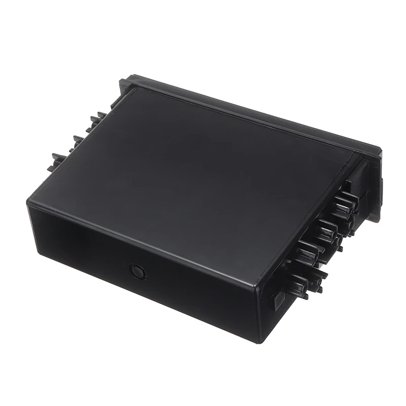 

1pc Car Double DIN Radio Pocket Drink Cup Dual Hole Holder Storage CD Card Key Box Support For Auto Truck Boat Parts Moulding