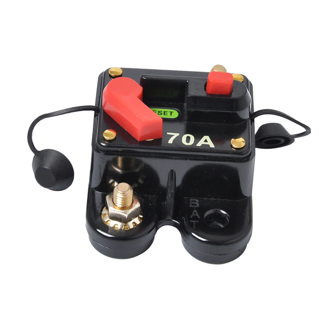 70A автоматический морской аудио выключатель ручной предохранитель сброса