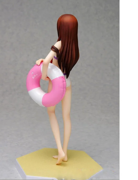 Экшн фигурка Steins Gate Makise Kurisu бикини пляж купальник королевы Ver. Милые игрушки из