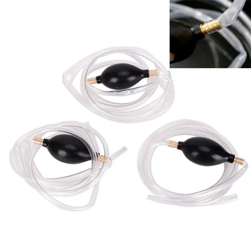 

Car Fuel Gas Pump Petrol Diesel Liquid Hand Pump Primer Bulb Water Oil Transfer Pump PVC Syphon 8mm Pipe