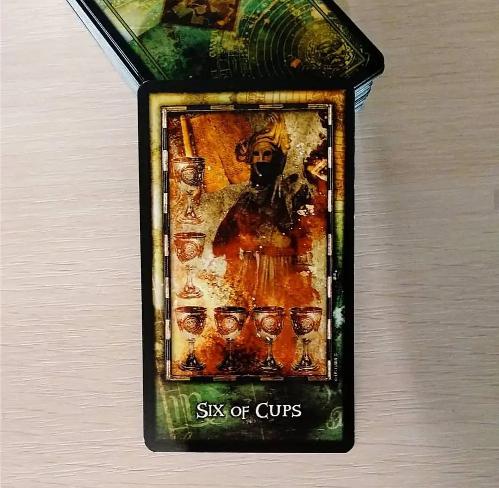 Высокое качество 78+ 2 шт оригинальная новая английская версия Archeon Tarot Набор карточек настольная игра