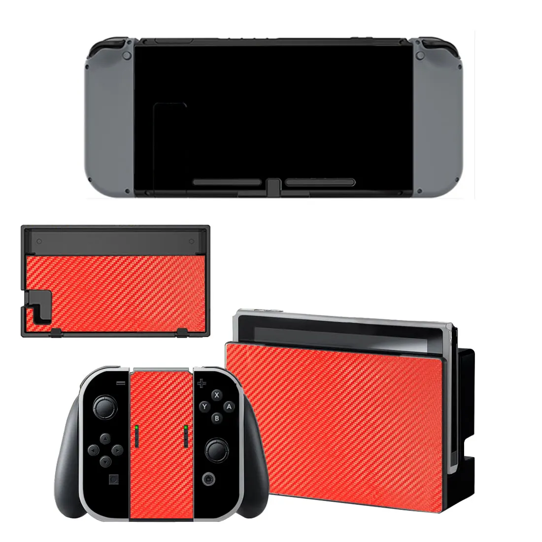 

1 стиль s Полосатый Стиль Виниловая Наклейка для Nintendo Switch NS NX защита консоли игровой аксессуар NintendoSwitch