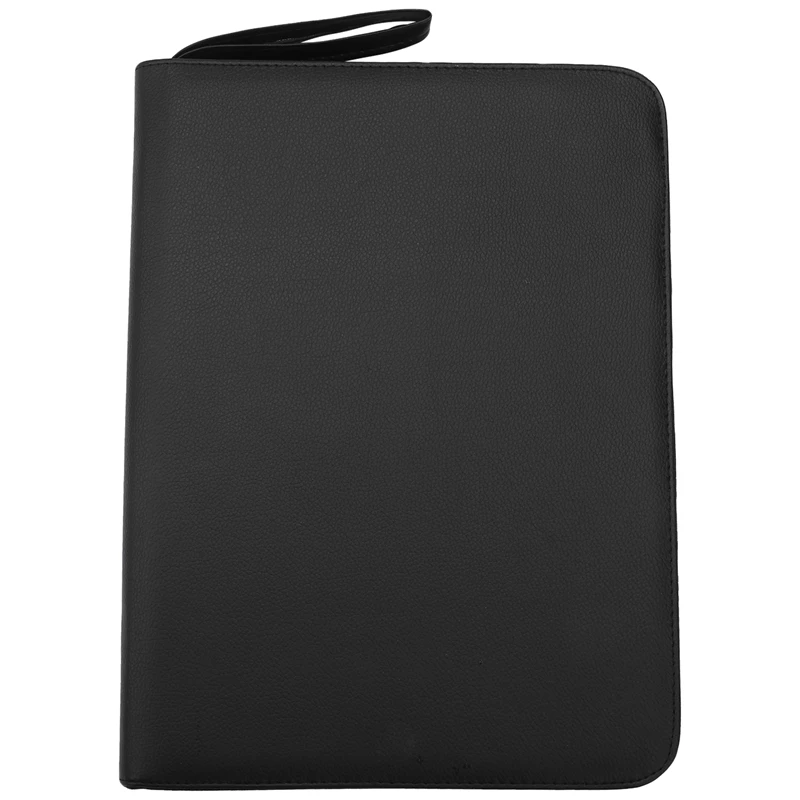 

1 PC Black Fountain Pen Color PU Leather Storage Case Holder For 48 Pens