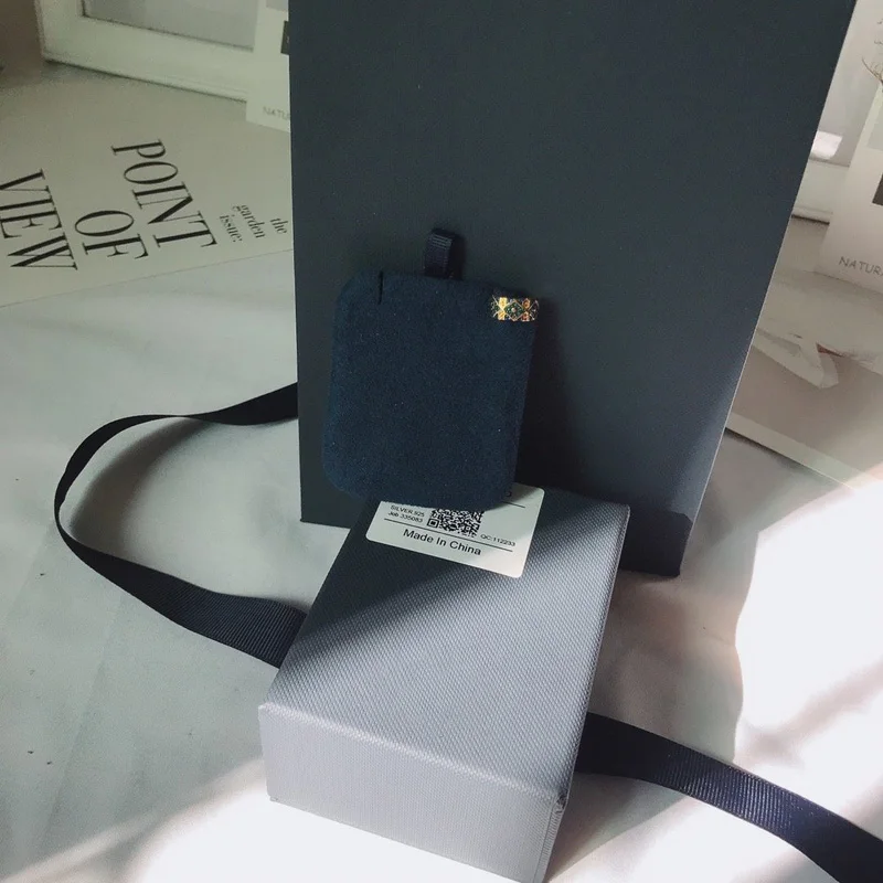 Модный шарм копия 1:1 Большой многоцветный раздвижные моно уха куртка с