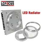 Светодиодный алюминиевый радиатор с вентилятором, лампа для самостоятельного выращивания, светсветильник полного спектра для аквариума, 10 Вт, 20 Вт, 30 Вт, 50 Вт, 100 Вт