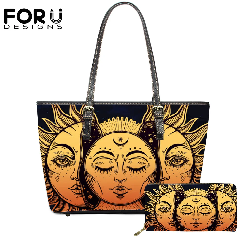 

Лидер продаж, Модный женский кошелек FORUDESIGN с ручками, брендовая дизайнерская винтажная сумка через плечо, клатч, Повседневный Кошелек