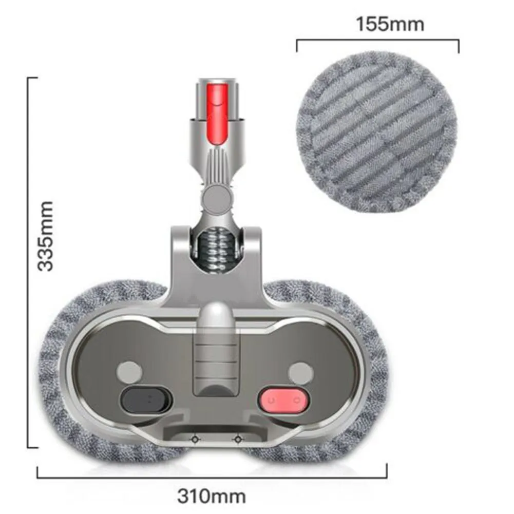 

Scrubbing Mop Head Tool Vacuum Cleaner Wet Dry Cleaning Durable Electric