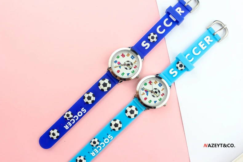 Детский силиконовый 3D свисток для игры в футбол | Наручные часы