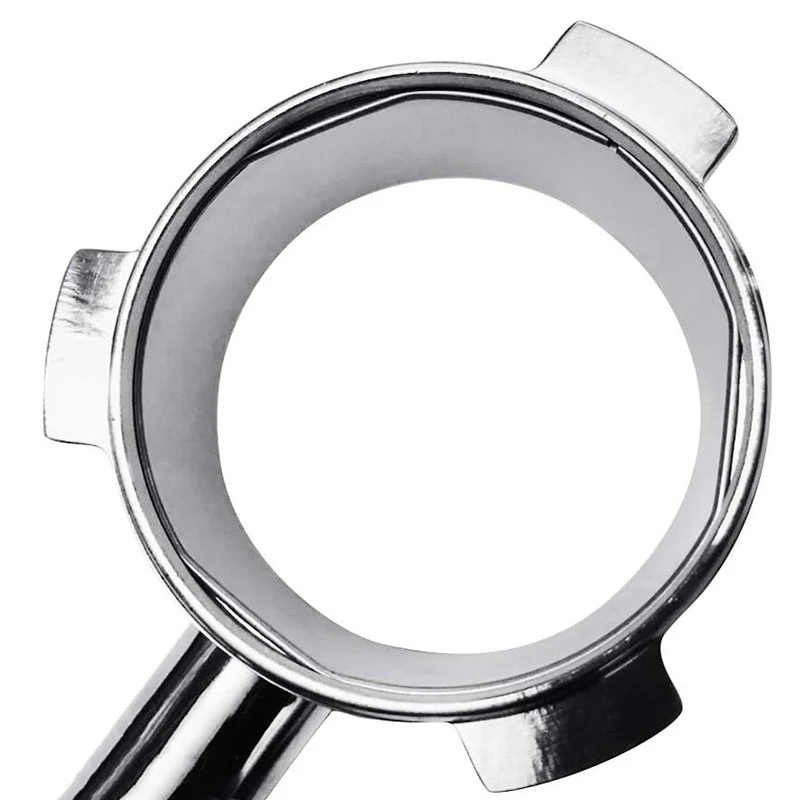 

54mm Coffee Bottomless Portafilter Compatible for Breville 870/878/880 Filter Basket Replacement Espresso Machine