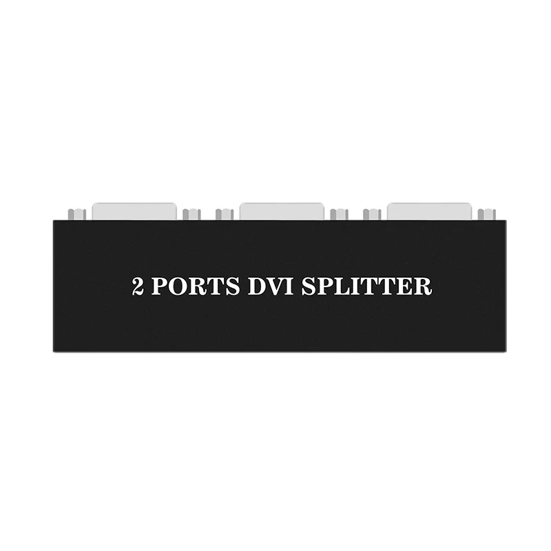 

DVI Splitter 1x2 DVI Distributor Switcher 1 In 2 Out Full HD 1080P@60Hz for projector monitor computer graphic card