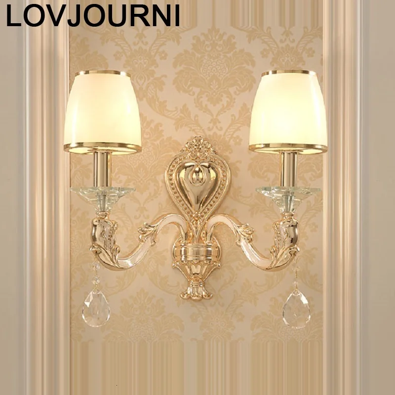 Светильник для ванной комнаты Penteadeira Luminaria Crystal Lampara De Interior Aplique Luz Pared Wandlamp Applique Murale
