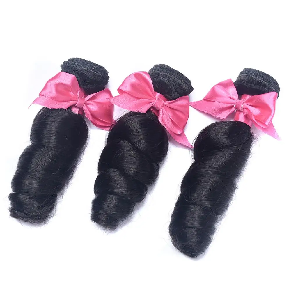 Бразильские вплетаемые пряди волос с закрытием Remy человеческие волосы 3