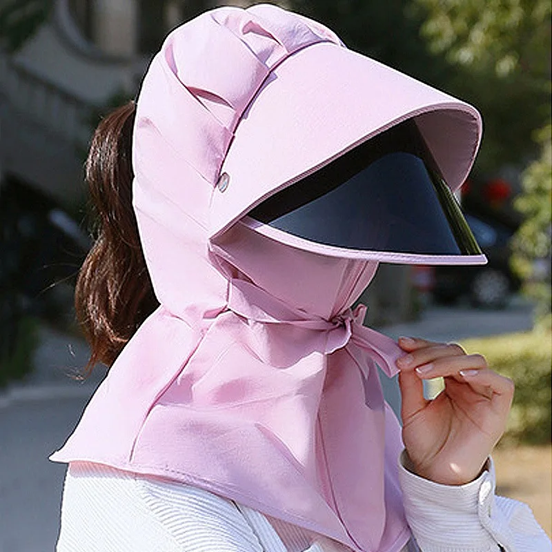 Шляпа для женщин со скидкой для взрослых и детей с широкими полями и защитой лица от пыли, каплями и УФ-лучей на пляже рыбака.