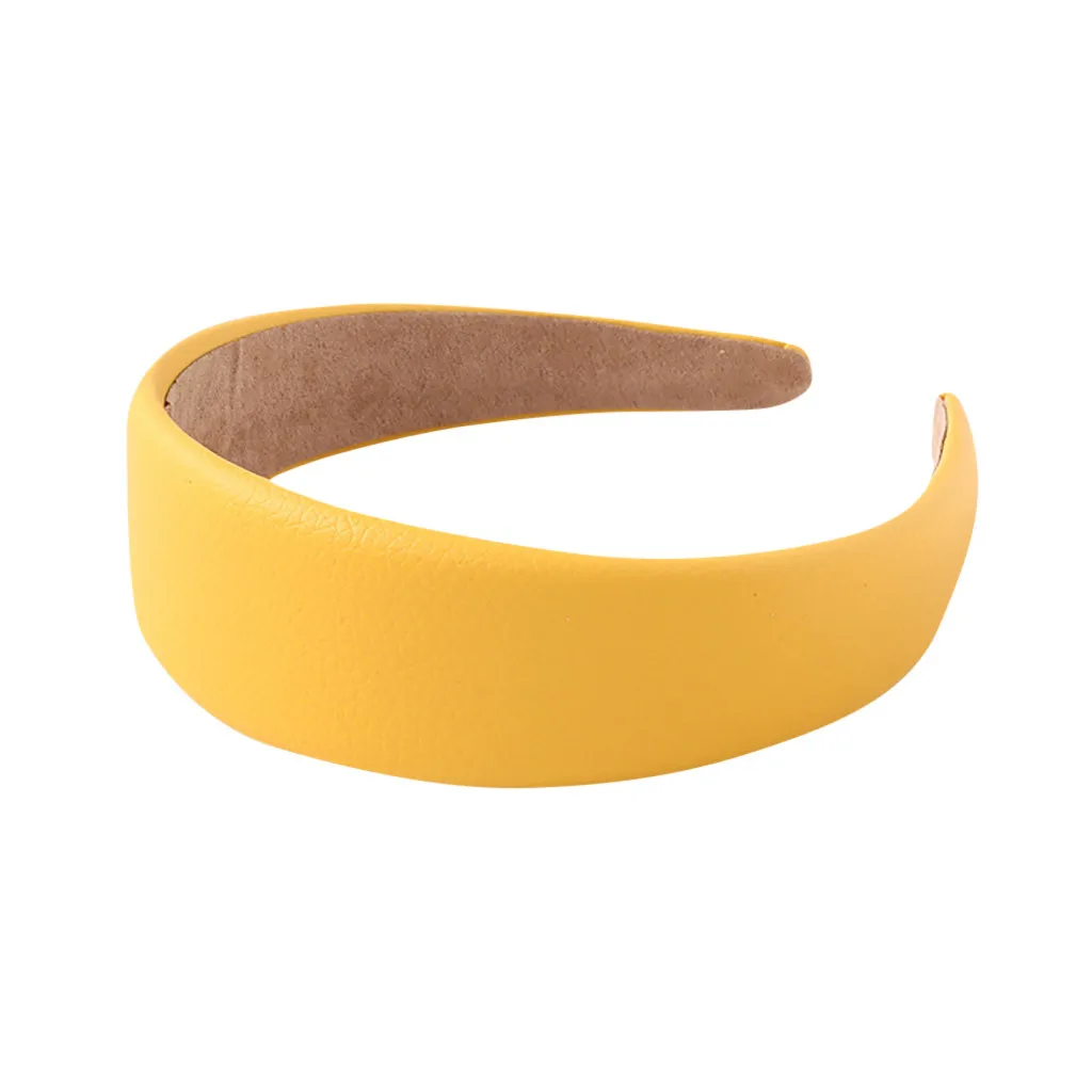 Ободок для волос Однотонный женский широкая заколка с узлом аксессуар на голову |