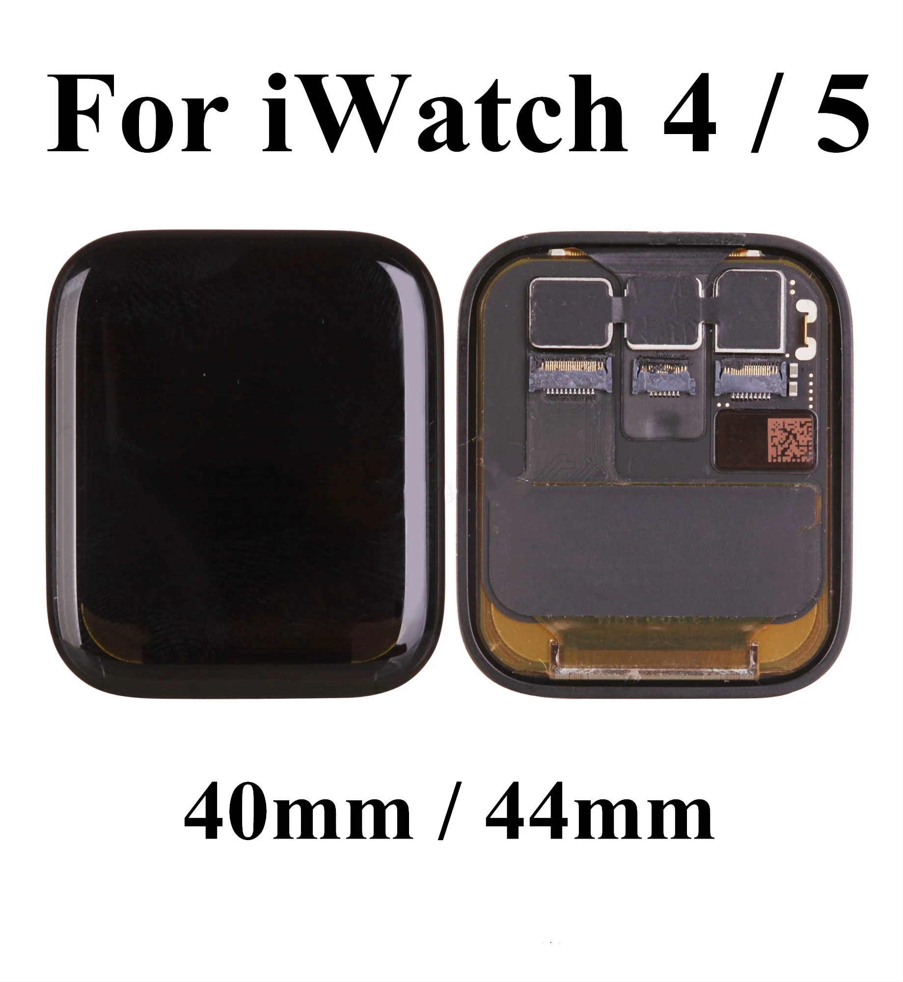 ЖК дисплей с дигитайзером в сборе для Apple Watch 4 5 SE Series S4 S5 40 мм 44 мм|Экраны мобильных