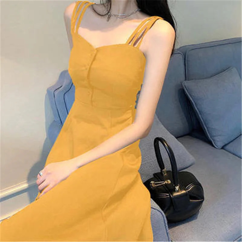 

Sexy Sheath Women's Dress Black Halter Sleeveless Club Wear Bodycon Solid Mini Vestidos Woman Dresses Summer Clothes For Dress