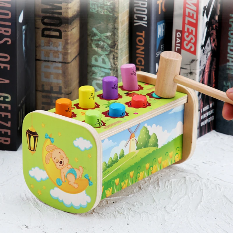 Скамейка для младенцев деревянная детская Дошкольная игрушка