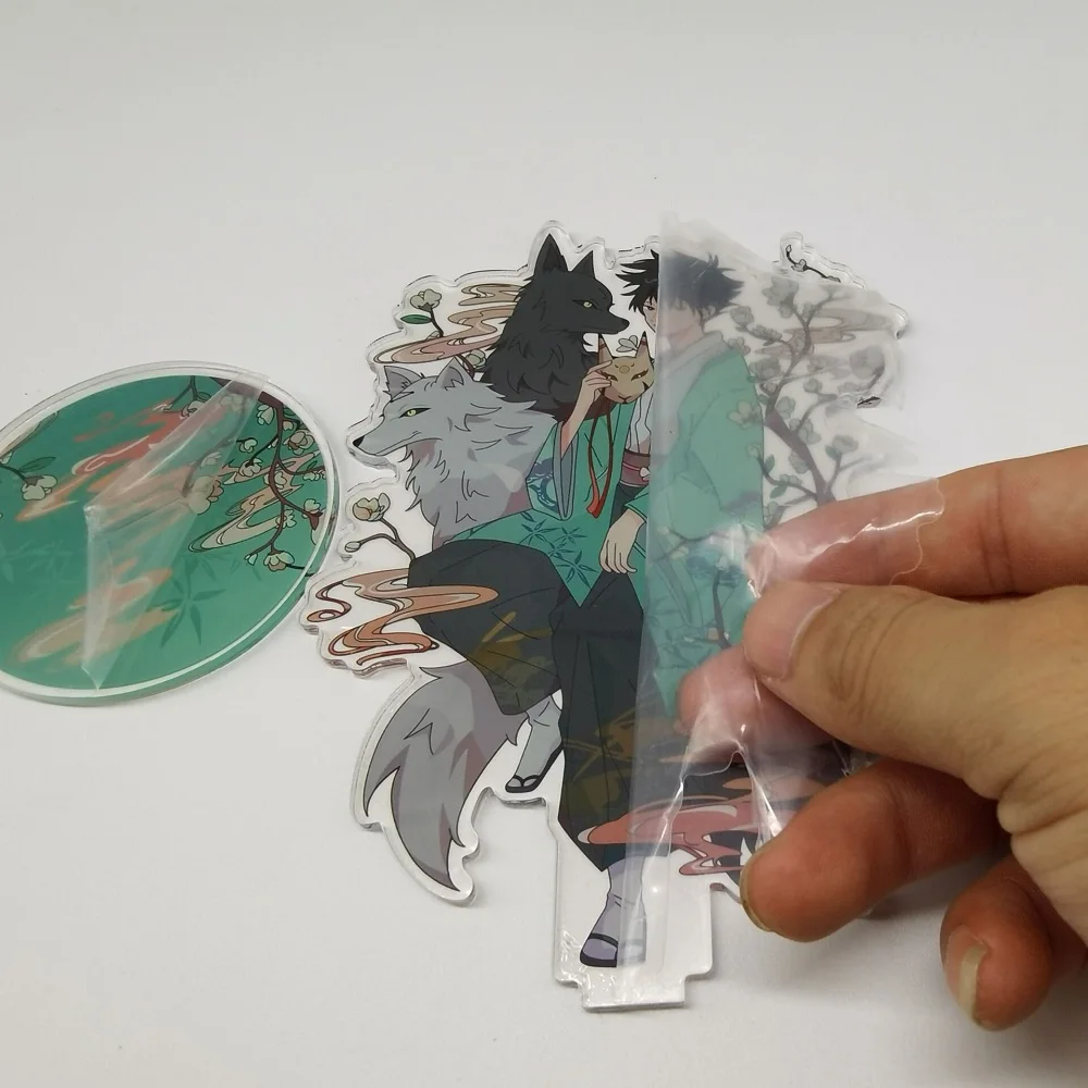 2021 аниме juютсу Kaisen Gojo Satoru Fushiguro Megumi акриловая фигурка BL подставка модель пластина