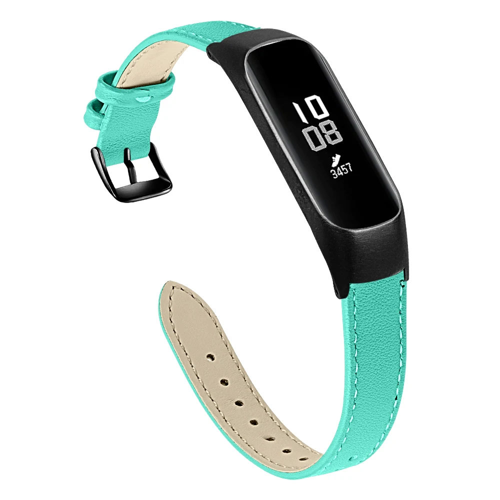 Подлинный классический кожаный ремешок для samsung galaxy fit-e SM-R375 ремешок с чехлом с пряжкой Шестерня классические ремешки бизнес-часы