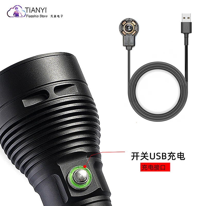 Фонарик для дайвинга с подсветкой лм светодисветодиодный SST40 можно перезаряжать