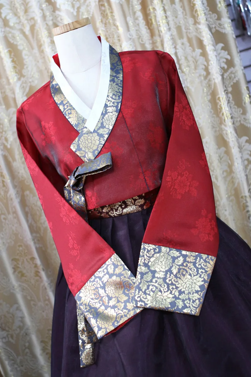 Женский корейский ханбок юбка женский костюм новый улучшенный для сцены |