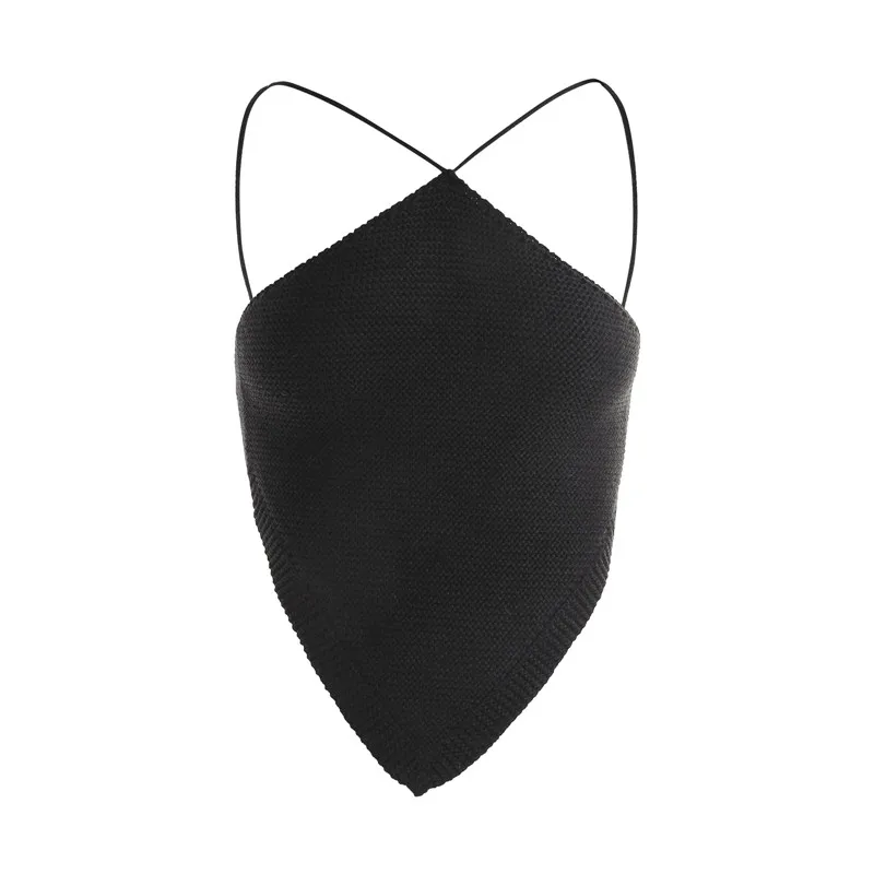 Летняя женская сексуальная нагрудная одежда Однотонный женский топ на шнуровке