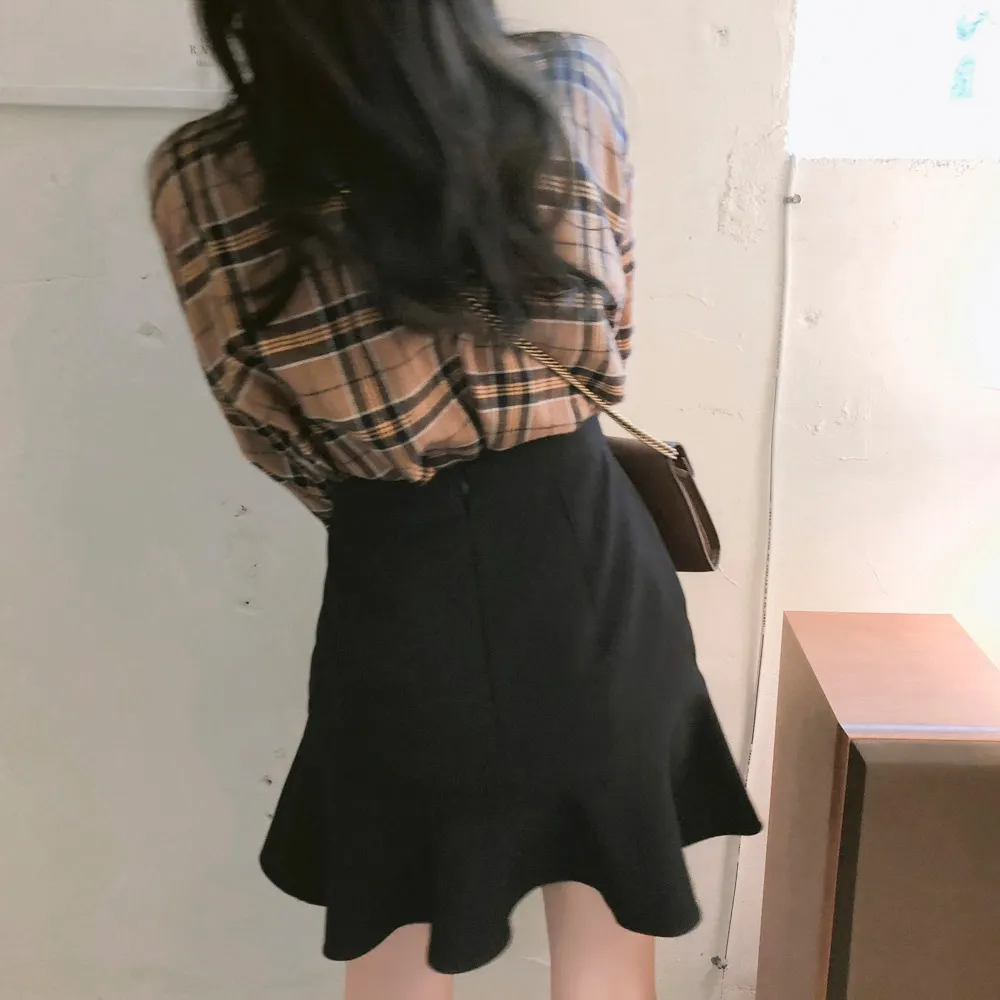 Новая летняя блузка для девочек женский костюм рубашка топы с длинными рукавами