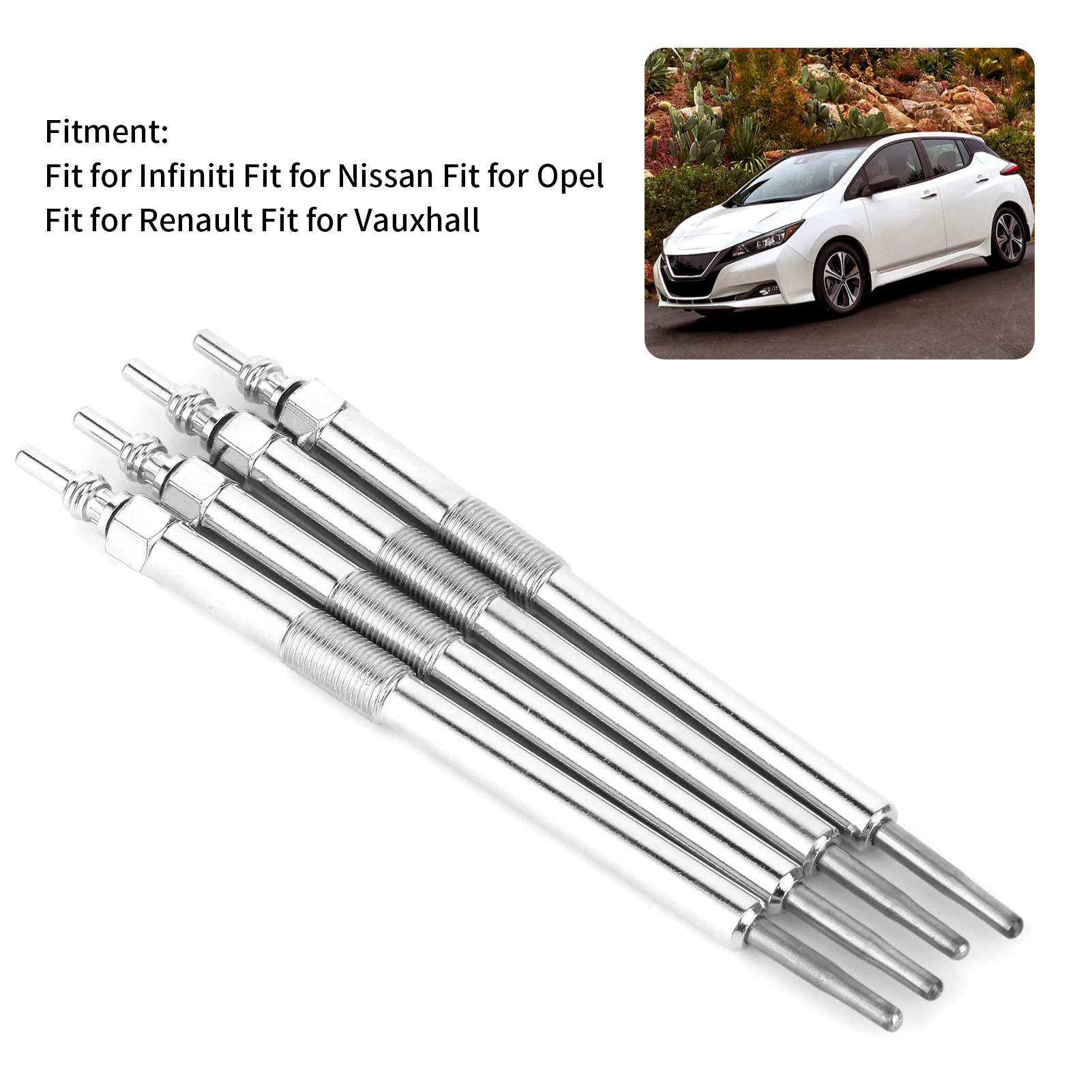 Патроны свечения нагревателя 93198468 2 0 DCI 4 шт. запасные части для Infiniti подходят Nissan