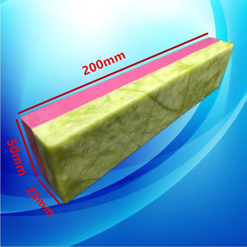 Профессиональная точилка для ножей с натуральным зеленым агатом и Рубином