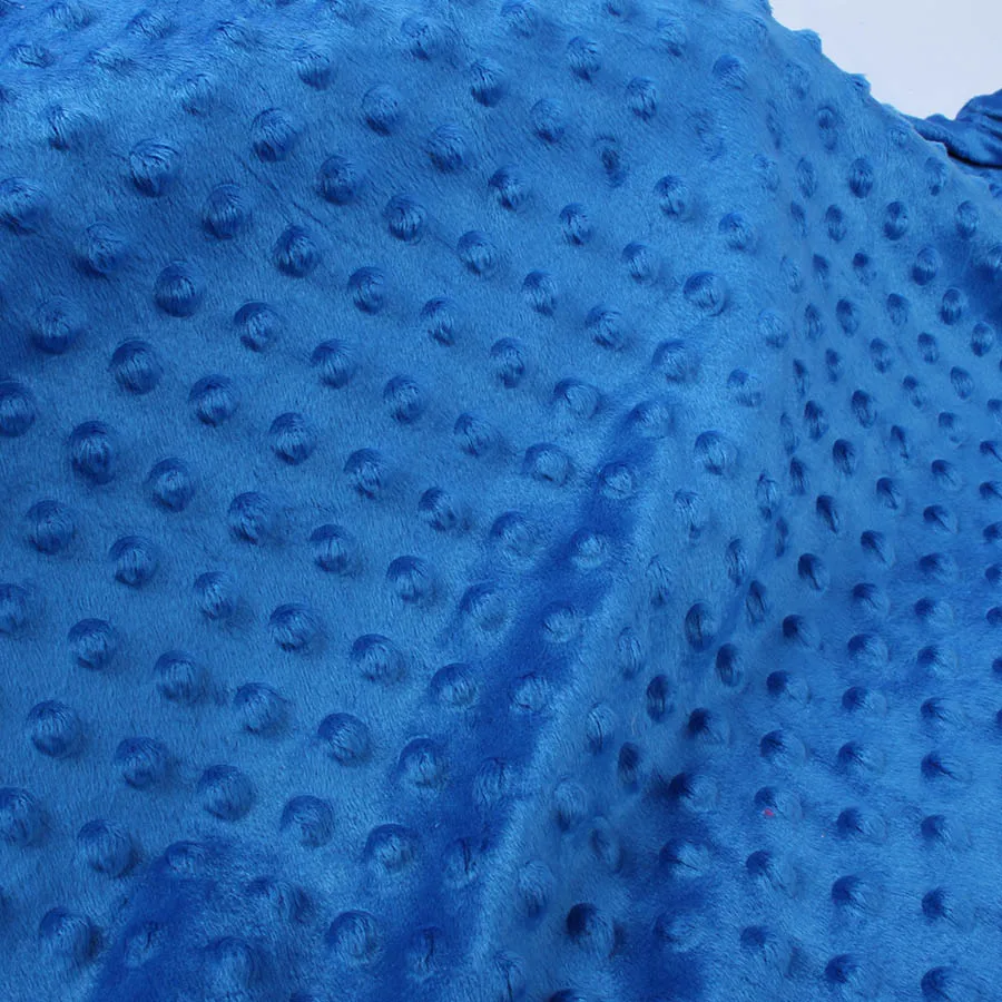 1 ярд рельефные точки ткань Ультрамягкая флис постельные принадлежности Одеяло