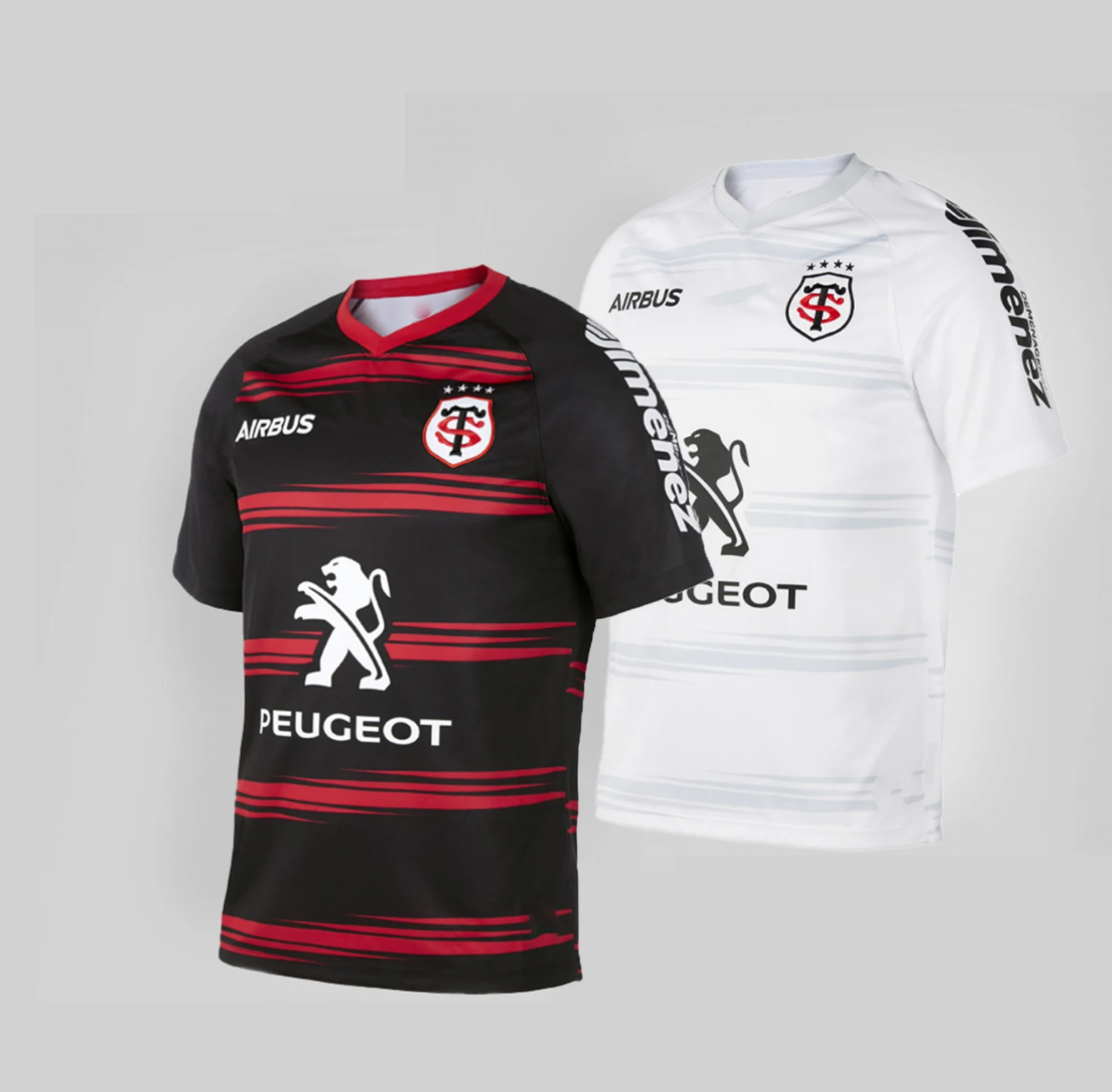 

2021 Toulouse Men's Replica Home/Away Jersey Rugby Shirt