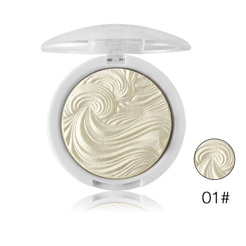 2017 Collection Miss Rose Shimmer Powder Highlighter Palette Face Base Illuminator Make Bronzers Highlight Contour Silver Gold | Красота и