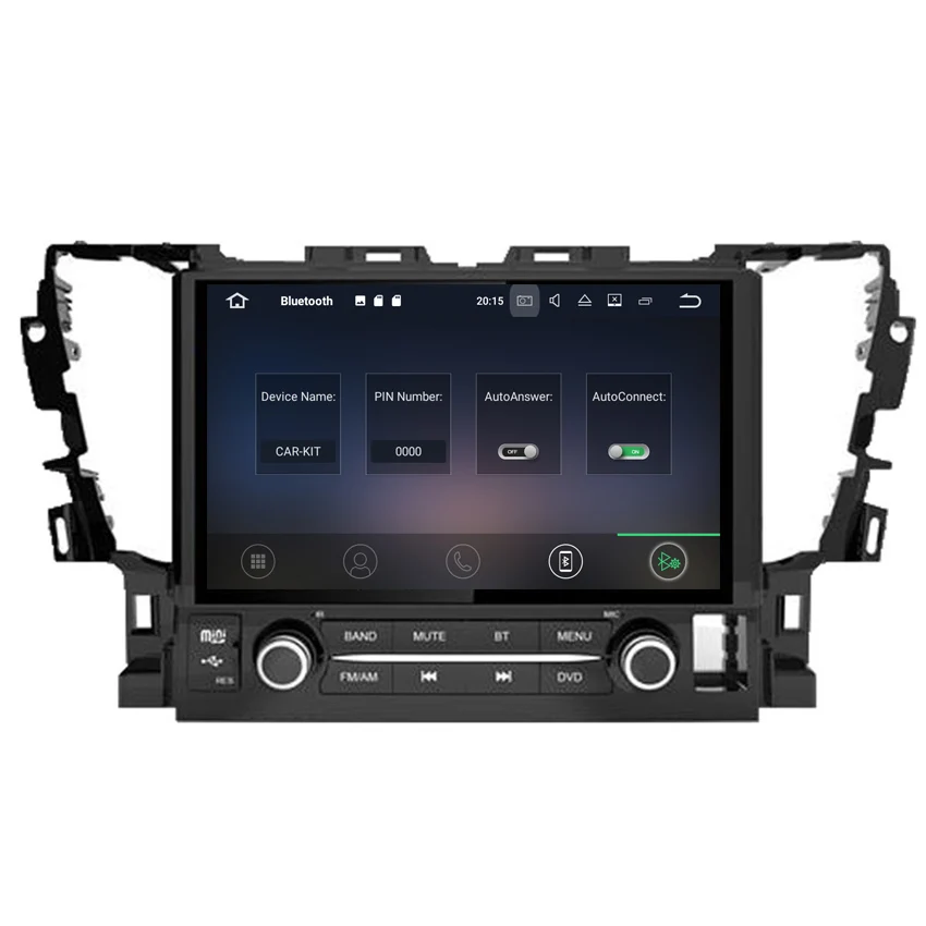 Liislee 2 din Автомобильный навигатор GPS Android для Toyota Alphard Vellfire AH30 2015 ~ 2018 Raido большой