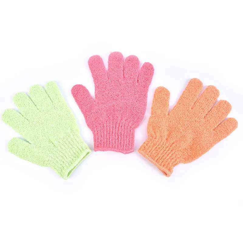 

Ванна для пилинга отшелушивающая варежка перчатка для душа скраб перчатки устойчивая Массажная губка для тела для мытья кожи увлажнение, с...