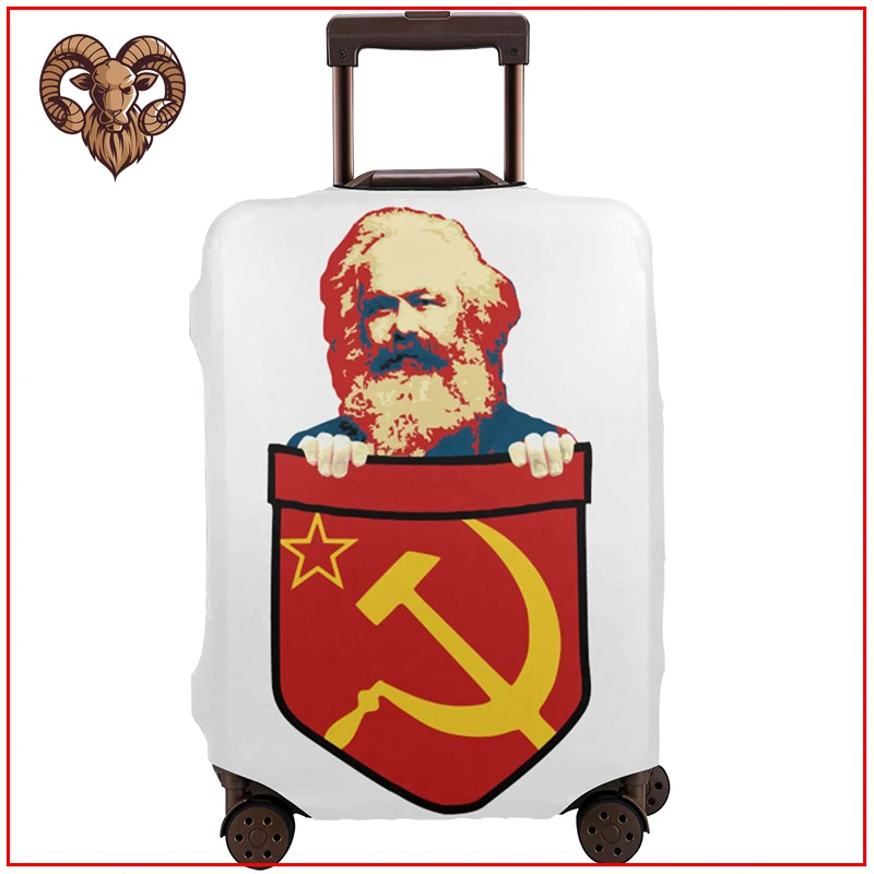 Карл Маркс коммунизм нагрудный карман аксессуары для путешествий защитный чехол