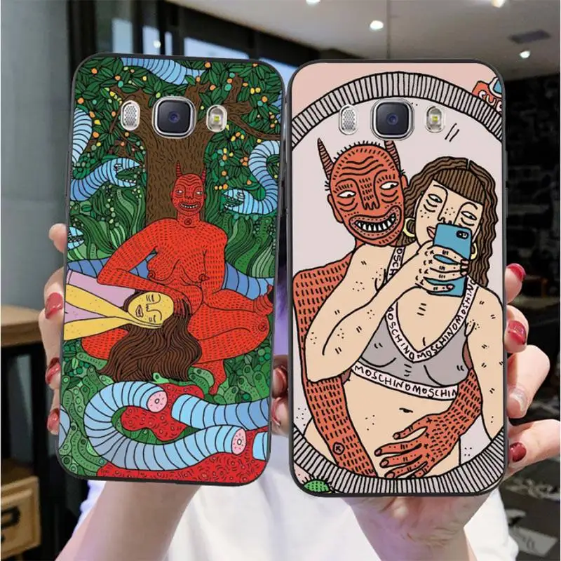 

Polly Nor Art Phone Case For Samsung J7 J8 J6 J4Plus J5 J7Prime J2 J5Prime M10 M20 M30