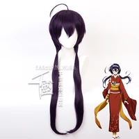 anime bungo stray dogs kyouka izumi kyoka long ponytails wig cosplay costume heat resistant synthetic hair women party wigs