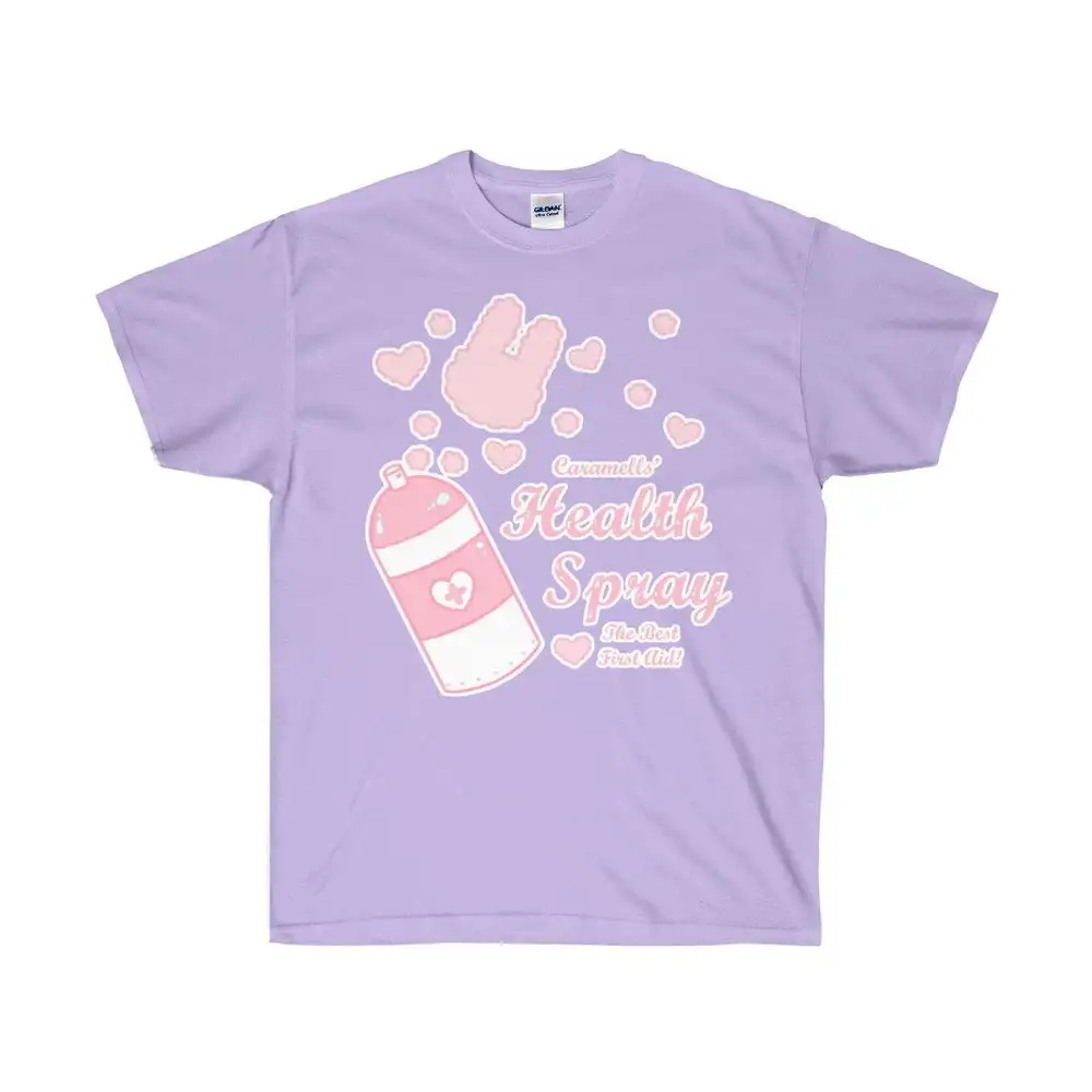 Erste Hilfe будь здорова спрей футболка Menhera Фея Кей Harajuku Yume Kawaii flauschige Hasen облако Герцен