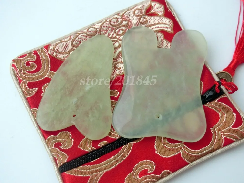 Инструменты для Массажа Гуаша 2 шт. пластины соскабливания тела уход за здоровьем