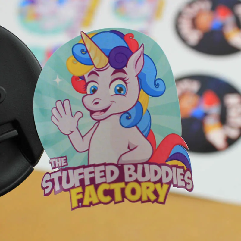 Фирменная бумажная этикетка для бутылок с жидкостью электронных сигарет