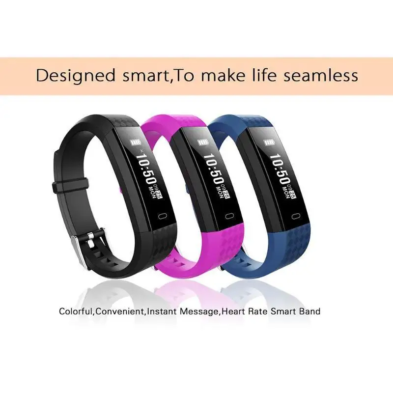 

EastVita ZY68 Smart Bracelet Bluetooth IP67 Waterproof Heart Rate Sleep Monitoring Pedometer Fitness Tracker Sport Wristband