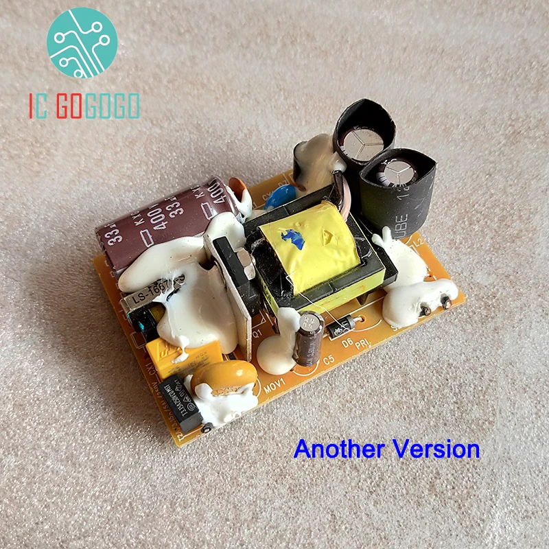 2 шт. AC DC 12В 2А модуль импульсного источника питания регулятор напряжения