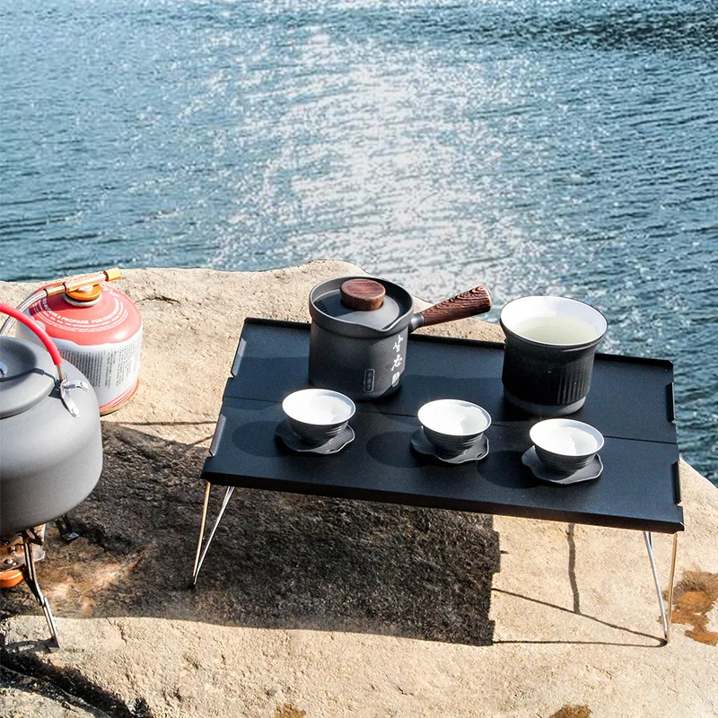 Лучший садовый Сверхлегкий складной мини стол для улицы вечеринки кемпинга