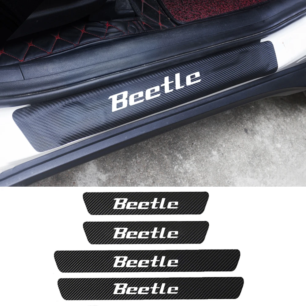 Для Volkswagen VW Beetle New 4 шт. искусственная кожа автомобильная дверь наклейка для