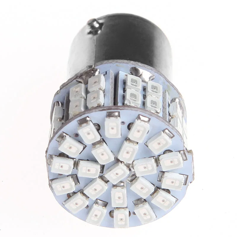 

1 шт. 1157 BAY15D 50 SMD 1206 светодиодный Автомобильный задний фонарь лампа для стоп-сигнала DC 12 В красный светильник