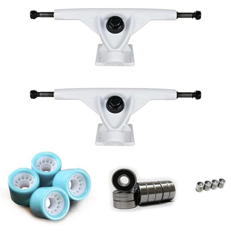 

Лонгборд, 180 мм, обратный Kingpin, белый (пара) скейтборд