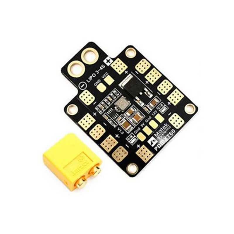 30 5*30 5 мм MATEK XT60 Power Hub PDB распределительная плата питания с BEC В/12 В для F3 F4 F7 CC3D