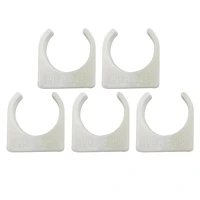5pcs 25mm white plastic motor base mounting bracket holder seat for 300 dc motor diy model part and toy accessories